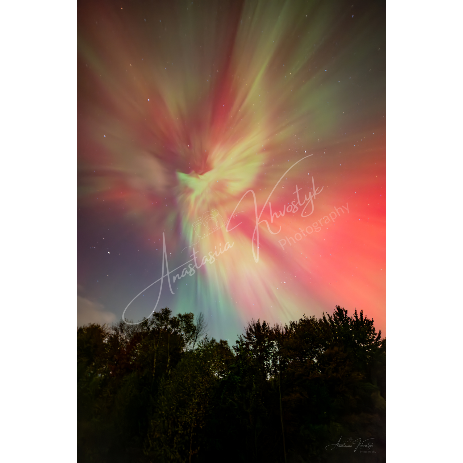 Aurora Corona – Fine Art Photography Print | October Skies