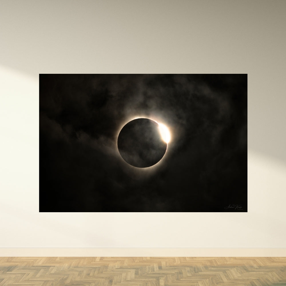 Solar Eclipse of 2024 – Fine Art Photography Print | Celestial Phenomenon