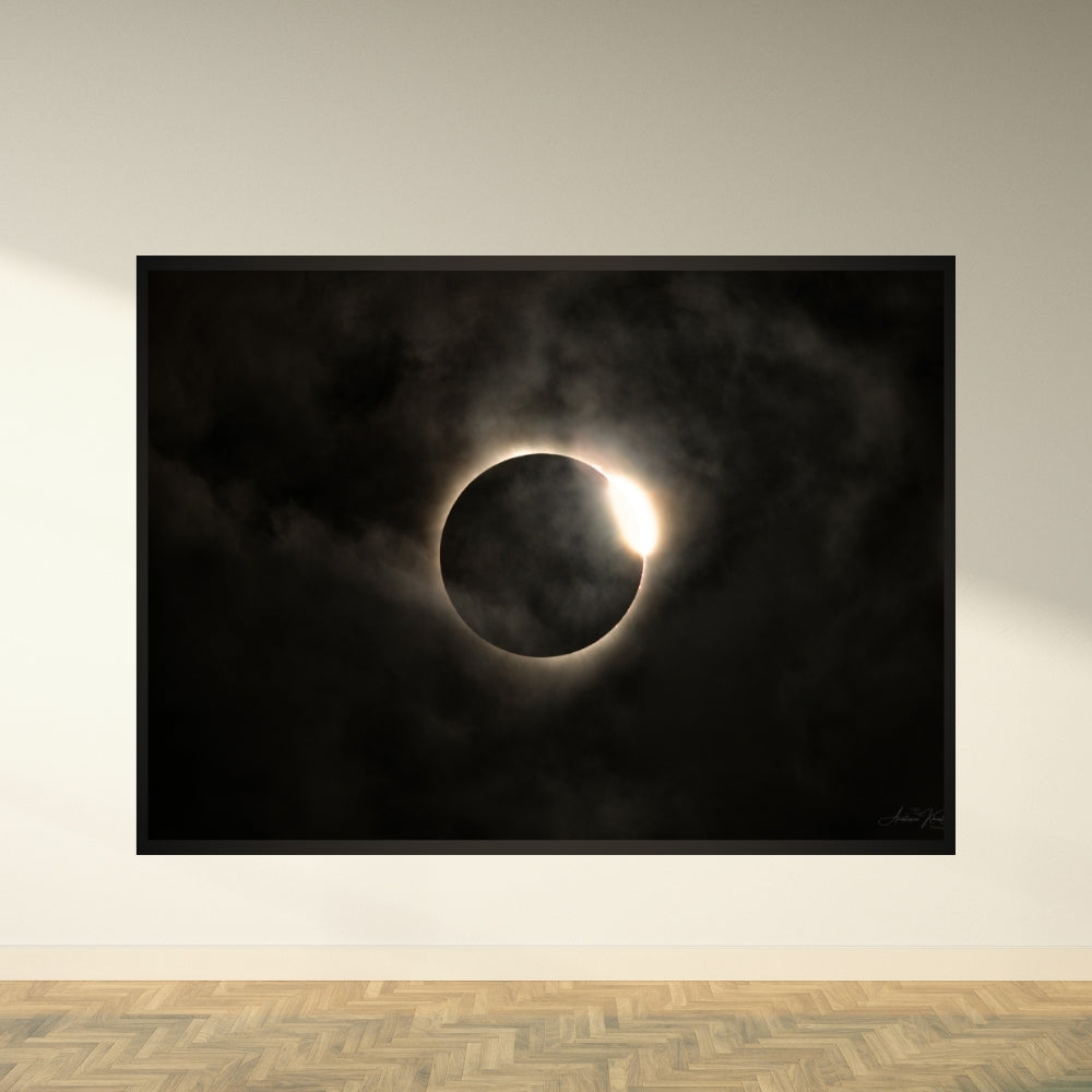Solar Eclipse of 2024 – Fine Art Photography Print | Celestial Phenomenon