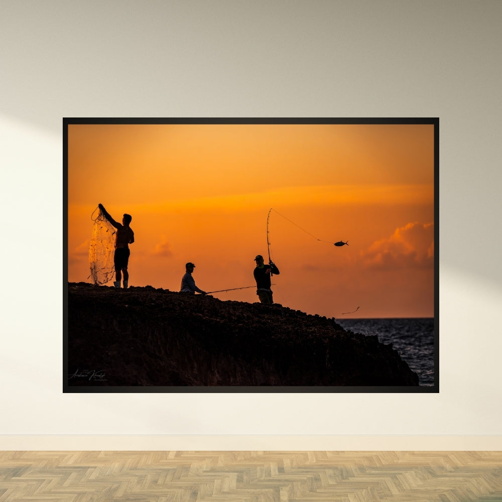Golden Hour Catch  – Fine Art Photography Print