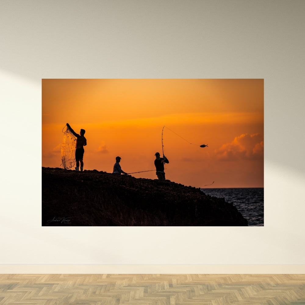Golden Hour Catch  – Fine Art Photography Print